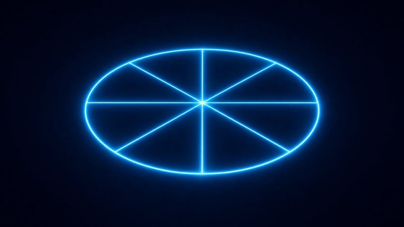 Close-up of an eye with a fine grid of red laser alignment dots across the cornea